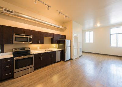 Beautiful kitchen in income-based apartment in Wilmington